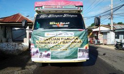 Mentan/Kepala Bapanas Amran Gerak Cepat Bantu Korban Banjir Bone